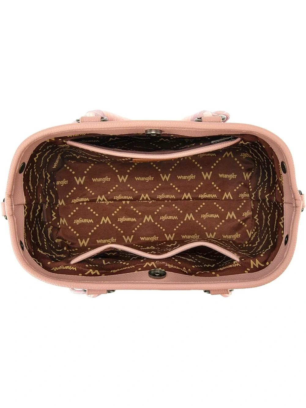 Wrangler Pink Satchel Bag